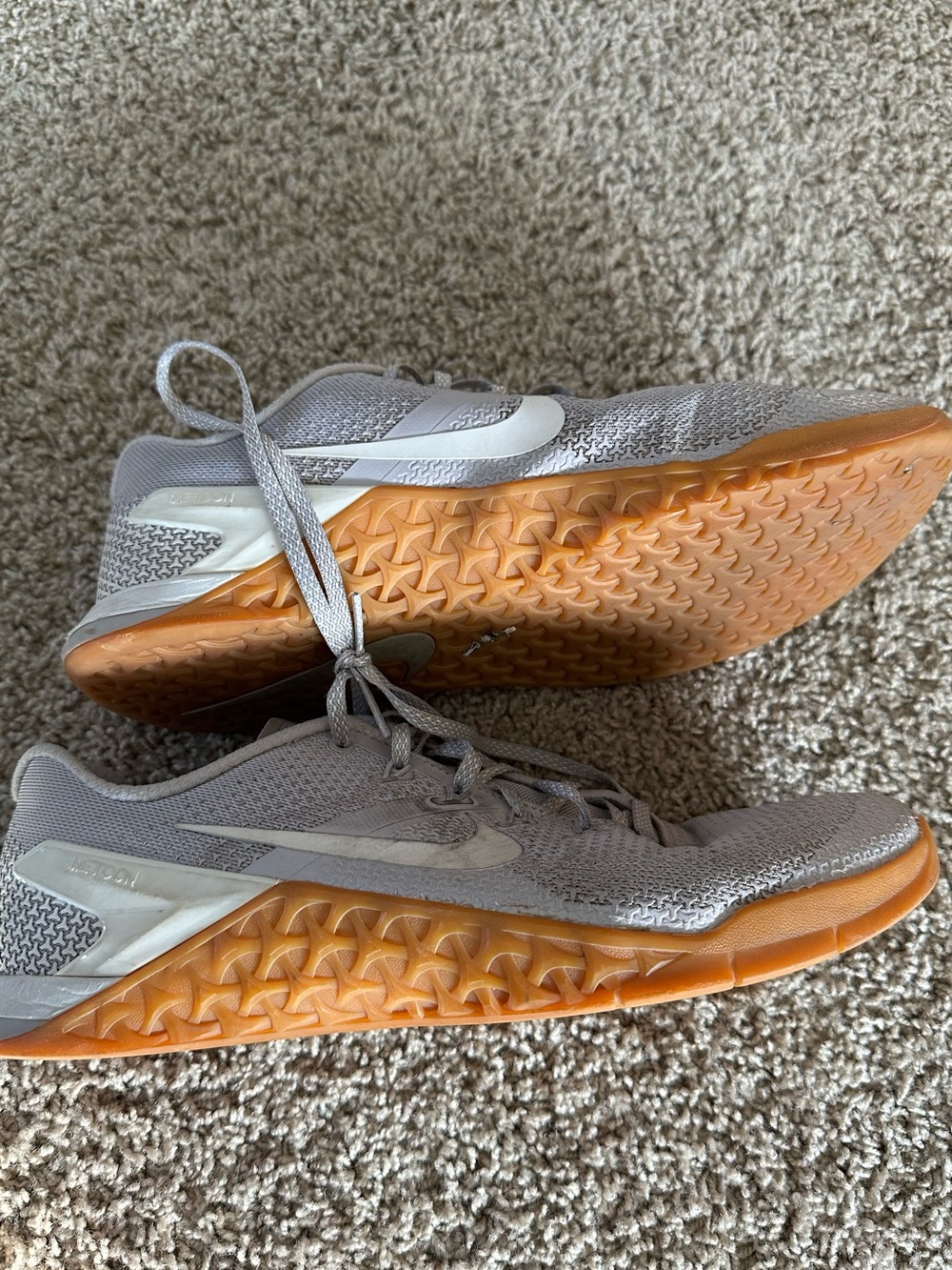 Nike Metcon 4 Men's Sneakers in Atmosphere Grey - Picture 8 of 8